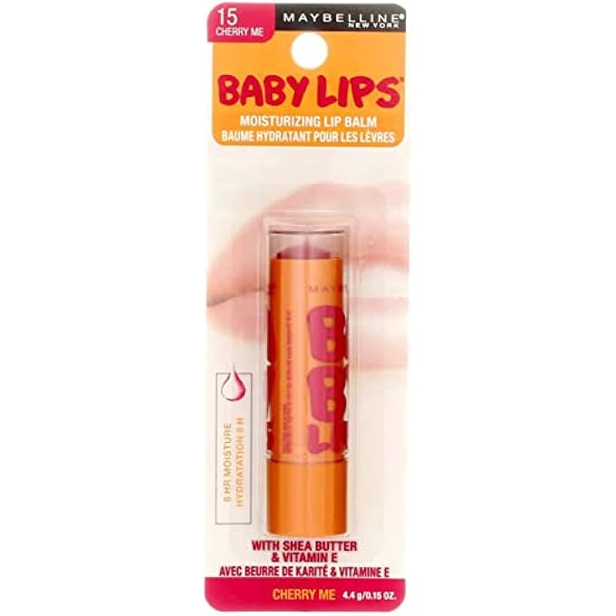 rayihni BABY LIPS MOISTURIZING LIP BALM , CHERRY ME 0.15 OZ (PACK OF 2) - Image 3